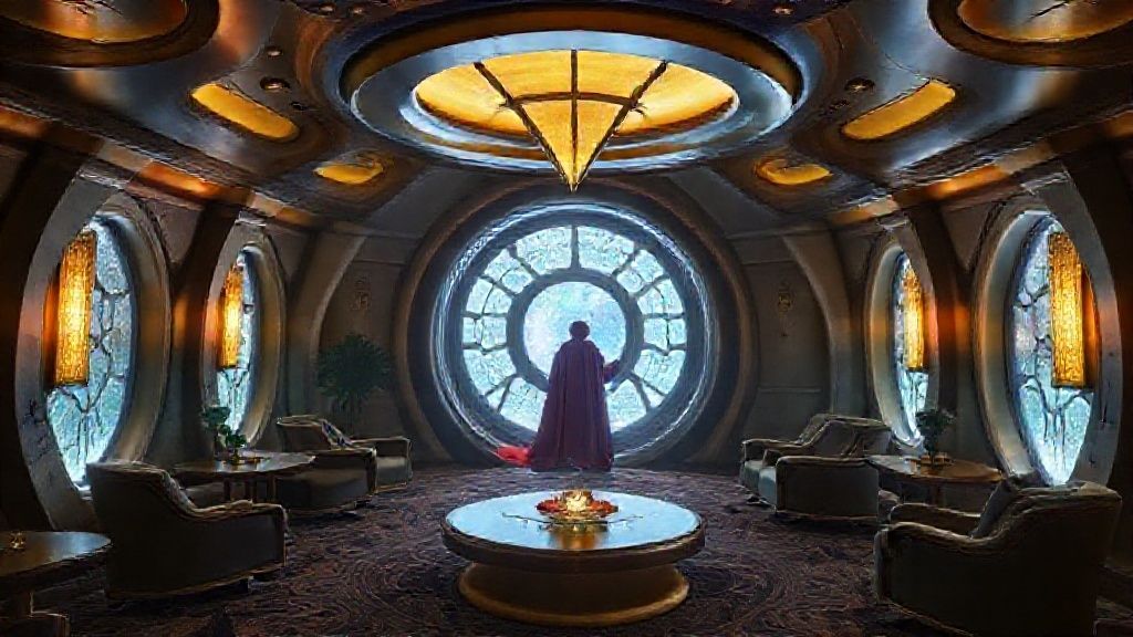 独家探秘：迪士尼命运号上的奇异博士主题圣所酒廊