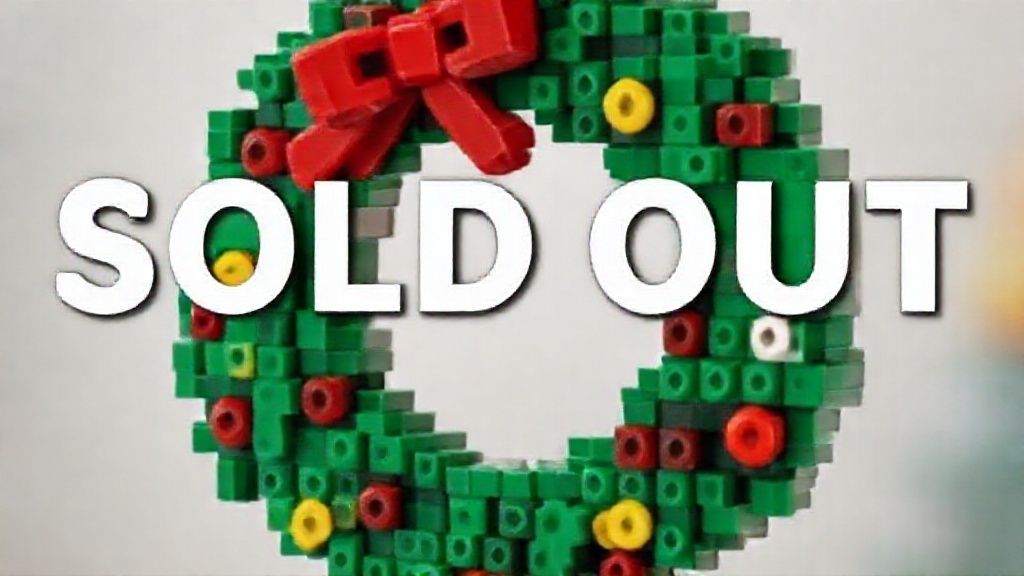 Target黑五独家：乐高圣诞花环套装直降30美元