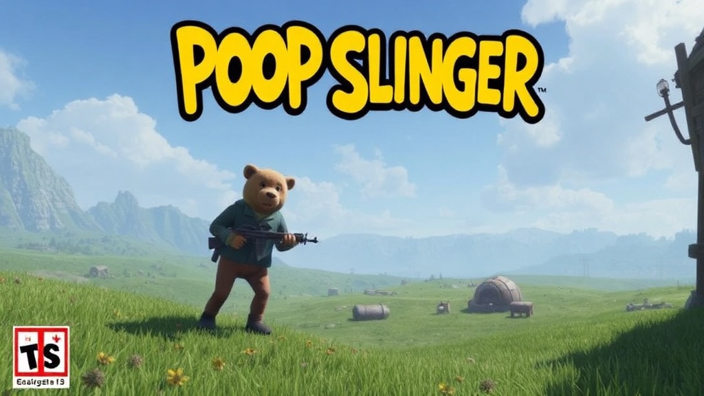 活久见！PS4最稀有“粪作”《Poop Slinger》神秘卡带惊现街头小店，背后竟藏离奇悬案